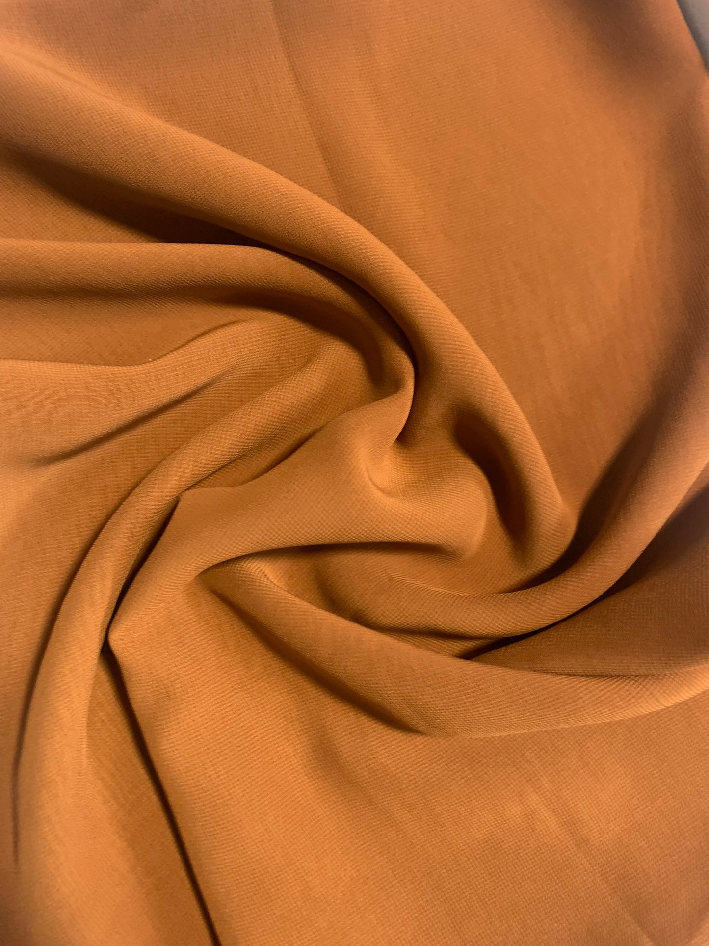 Tan chiffon shawl