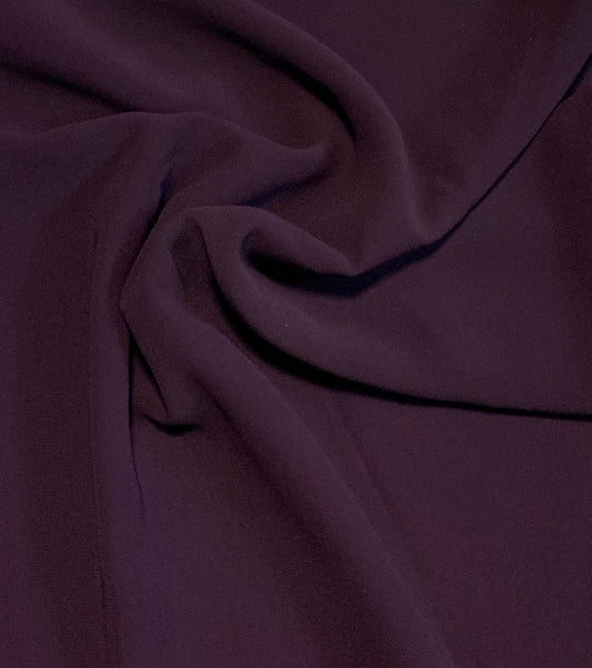 Egg plant purple chiffon shawl