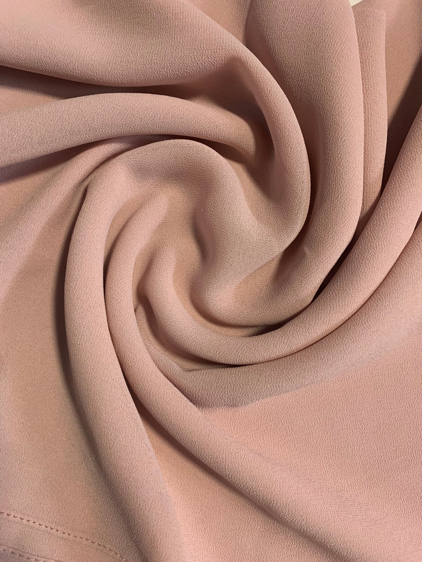 Dusty pink chiffon shawl