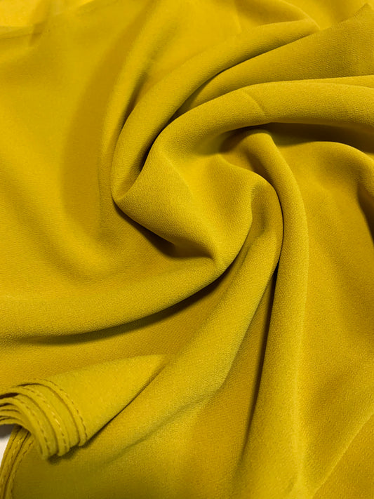 Mustard Chiffon Shawl